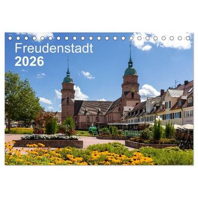 Freudenstadt 2026 (Tischkalender 2026 DIN A5 quer), CALVENDO Monatskalender
