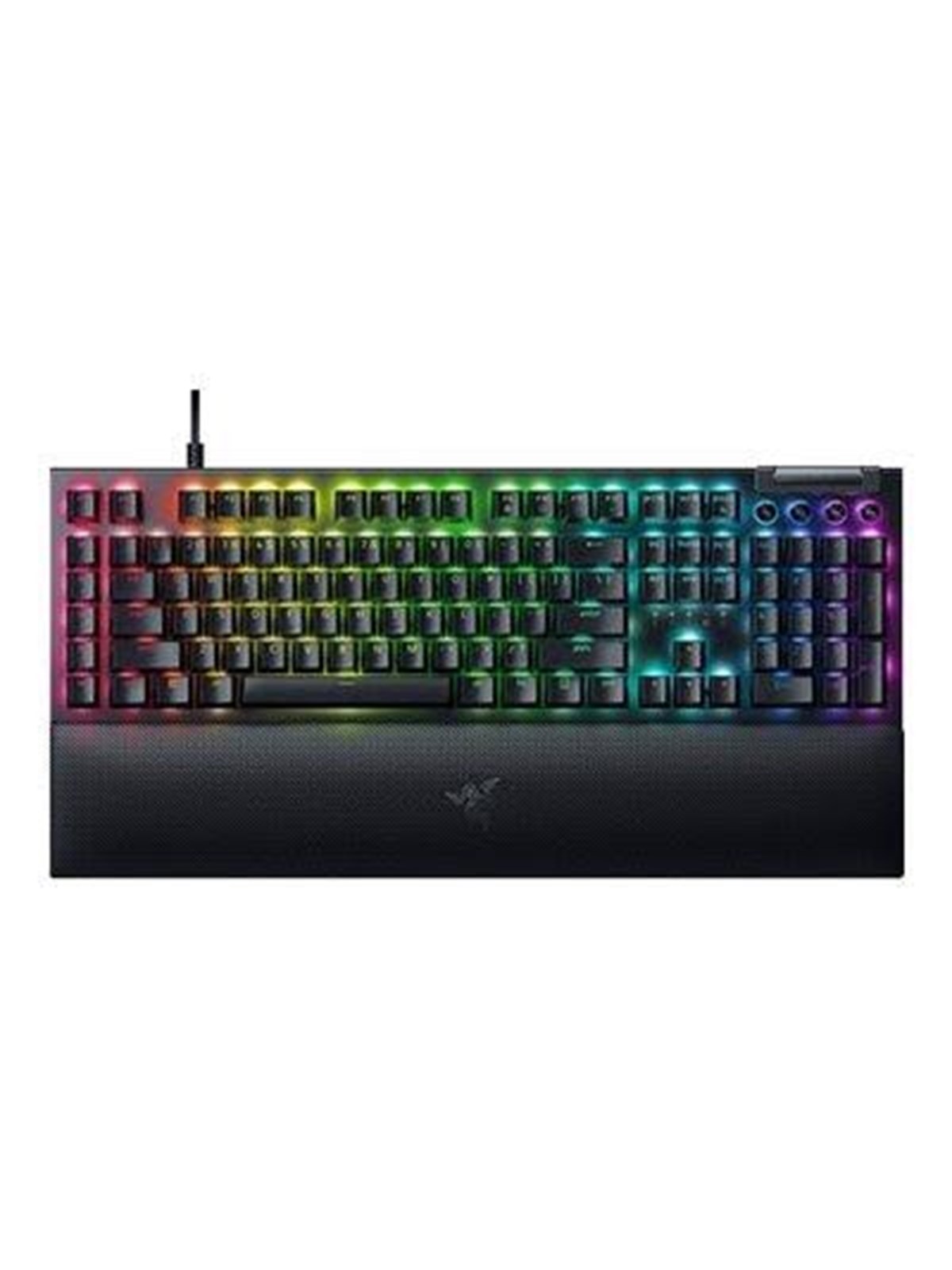 Razer BlackWidow V4 - Yellow Mechanical (Linear) - Gaming Tastatur - Full-Size - Englisch (US) - Schwarz