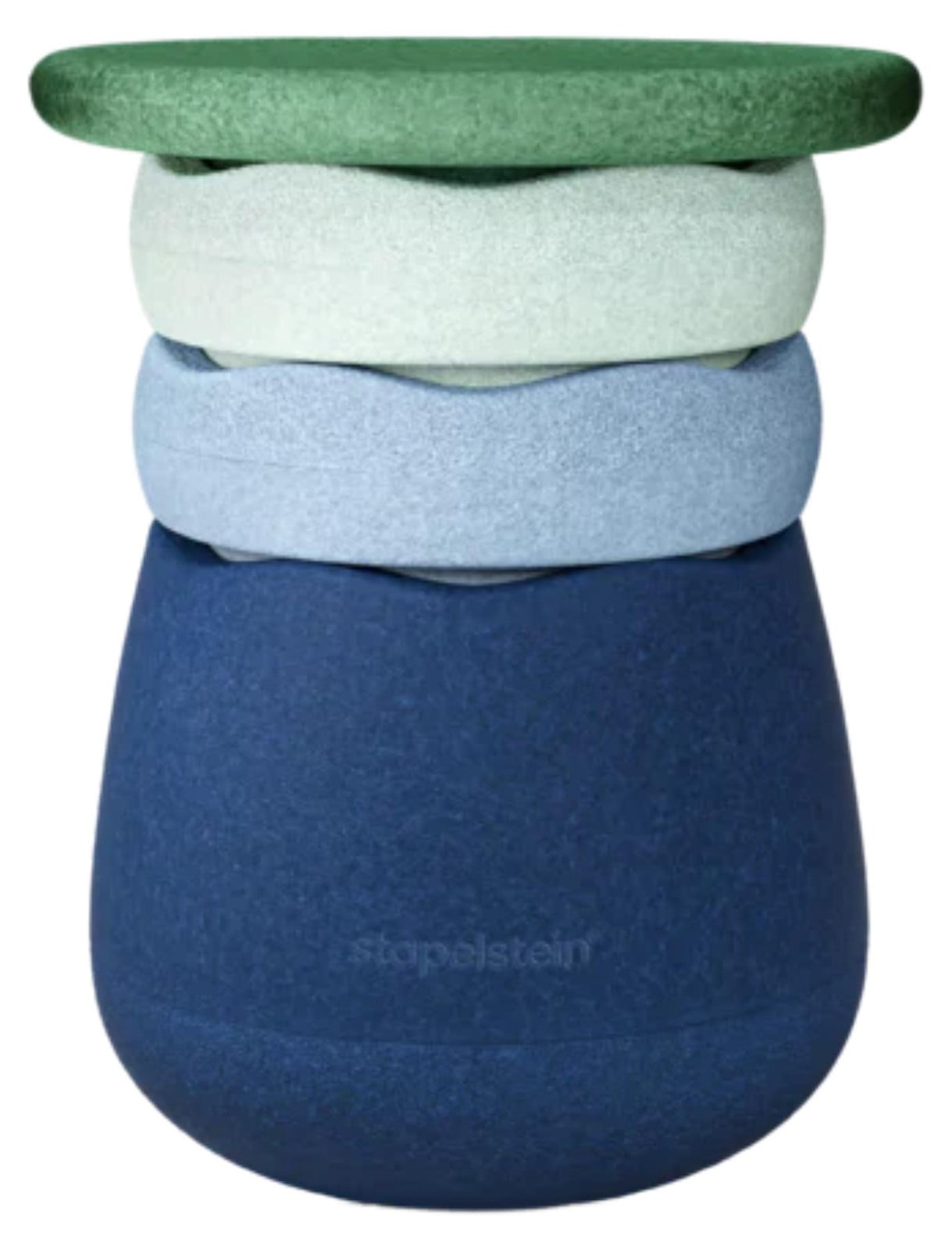 Stapelstein Dynamic set in Waterblauw en Groen