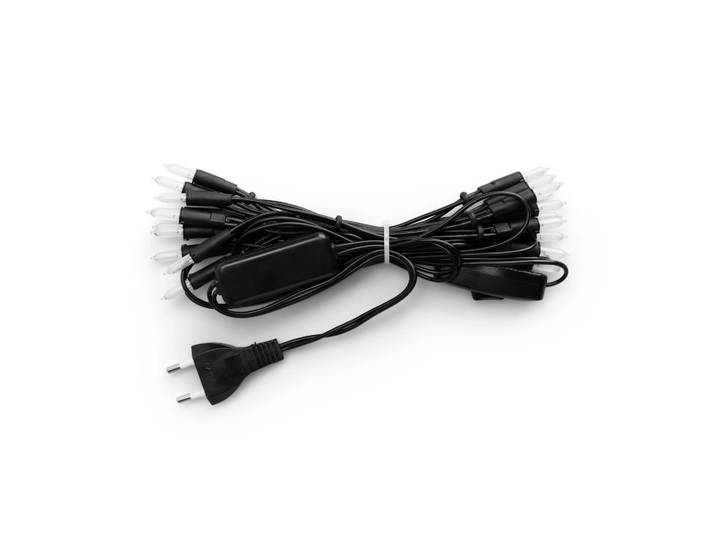 Irislights Guirlande lumineuse extra Irislights, noire 20 boules