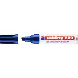 Edding edding 500 4-500003 Permanentmarker Blau wasserfest: Ja