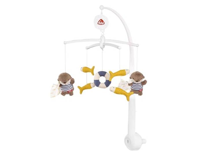 Fehn Musik-Mobile Otter Theo – Aufzieh-Mobile mit Spieluhr-Melodie