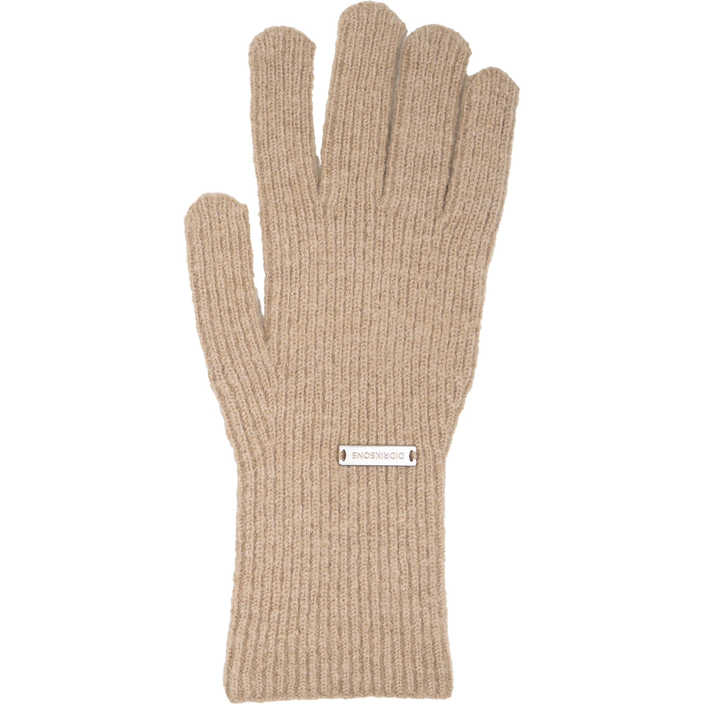Didriksons Malia Fingerhandschuhe Fingerhandschuhe beige Lifestyle Elastisch