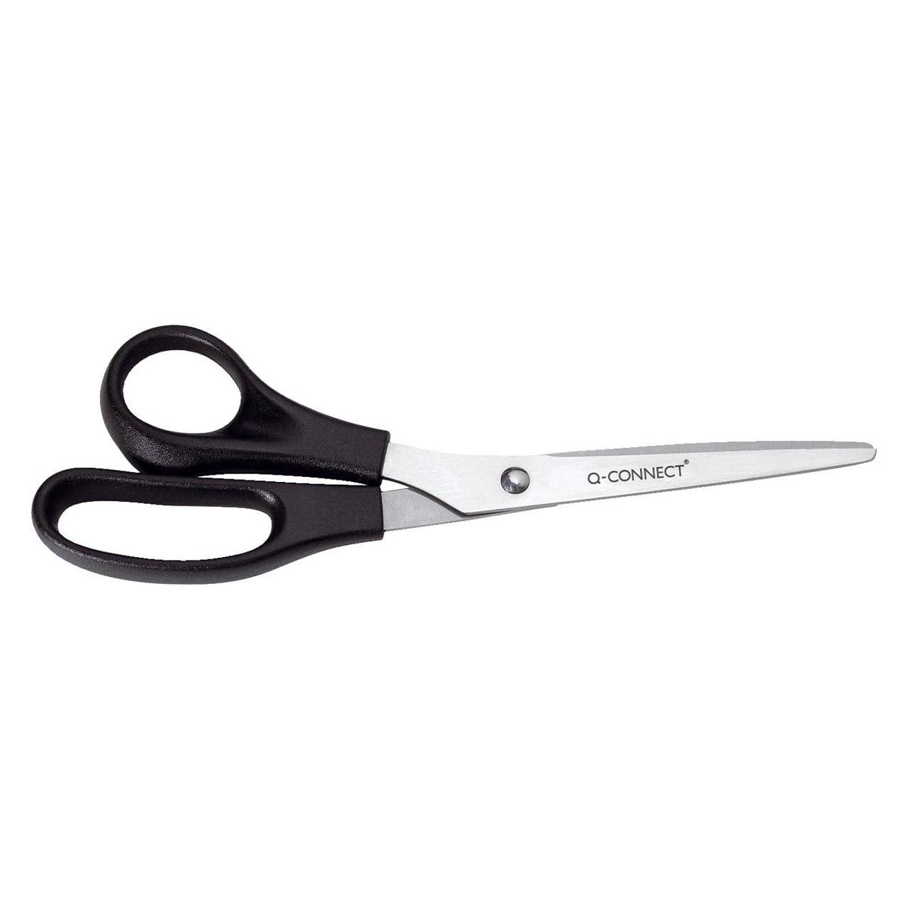 Q-Connect Universalschere 21 cm schwarz (21 cm) (KF15757)