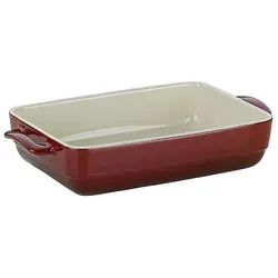 Kela Malin, Auflaufform, Beige, Rot