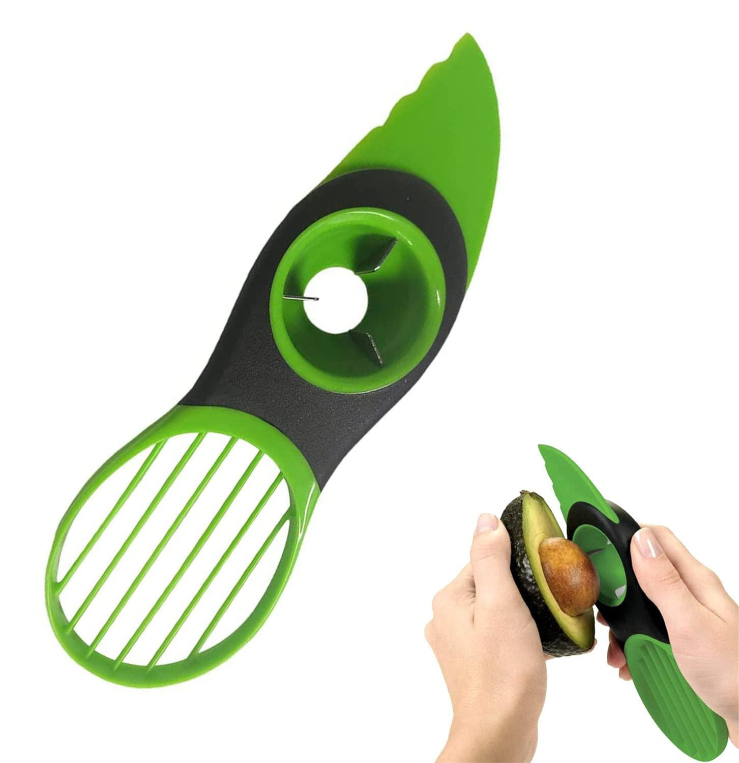 Dripio Avocado snijder 3-in-1 ontpitter schiller en vruchtvleessnijder