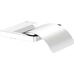 KEUCO COLLECTION MOLL Toilettenpapierhalter mit Deckel, verdeckte Befestigung, starr, verchromt, 12760010000