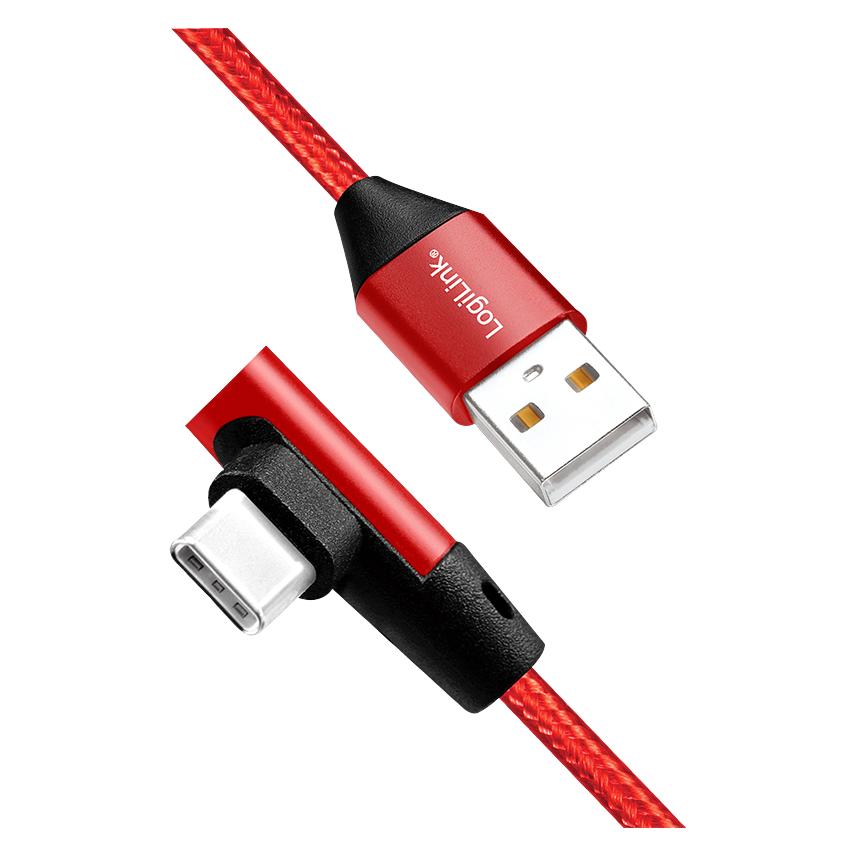 LogiLink USB Kabel (1 m, USB 2.0, 5 W) (CU0146)