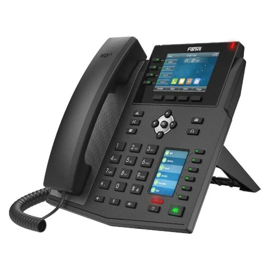 Fanvil SIP-Phone X5U V2 High-end business phone with Gigabit / SIP / POE / USB-Port (X5U V2)