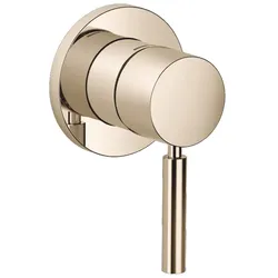 Dornbracht UP-Einhandbatterie mit Abdeckplatte - Light Gold, Durchmesser 78 mm