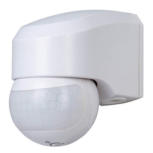 Kopp Infracontrol 823702011 Bewegingsmelder, Infrarood, 110 graden, 12 m bereik, IP44, Wit