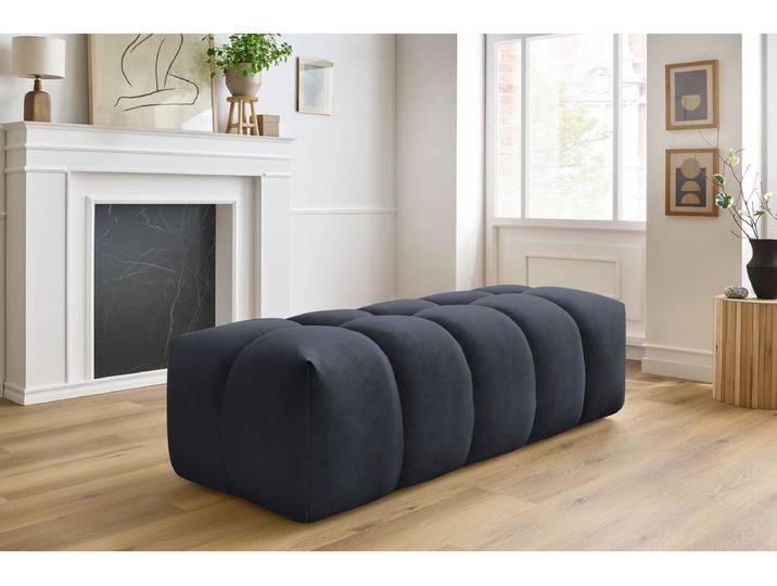 Pouf MONT-BLANC velours