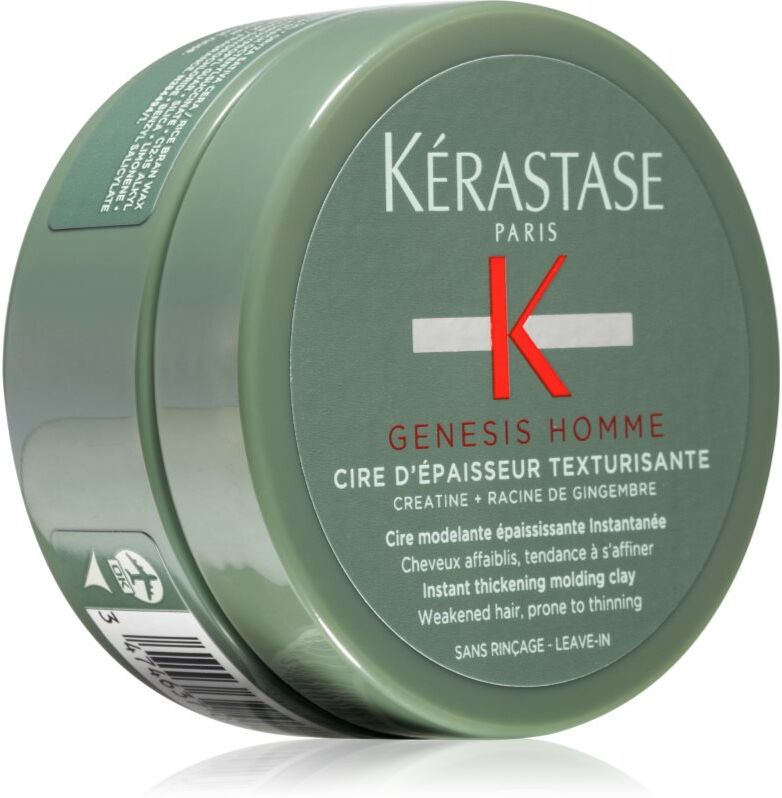 Kérastase Genesis Homme Cire D'Épaisseur Texturisante modellierende Stylingpaste für feines oder schütteres Haar für Herren 75 ml