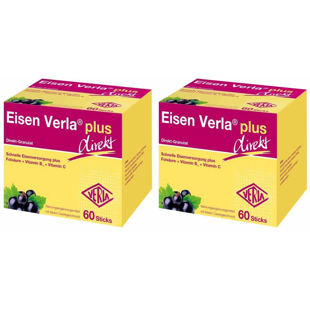 Eisen Verla plus direkt Doppelpack 2x60 St Granulat