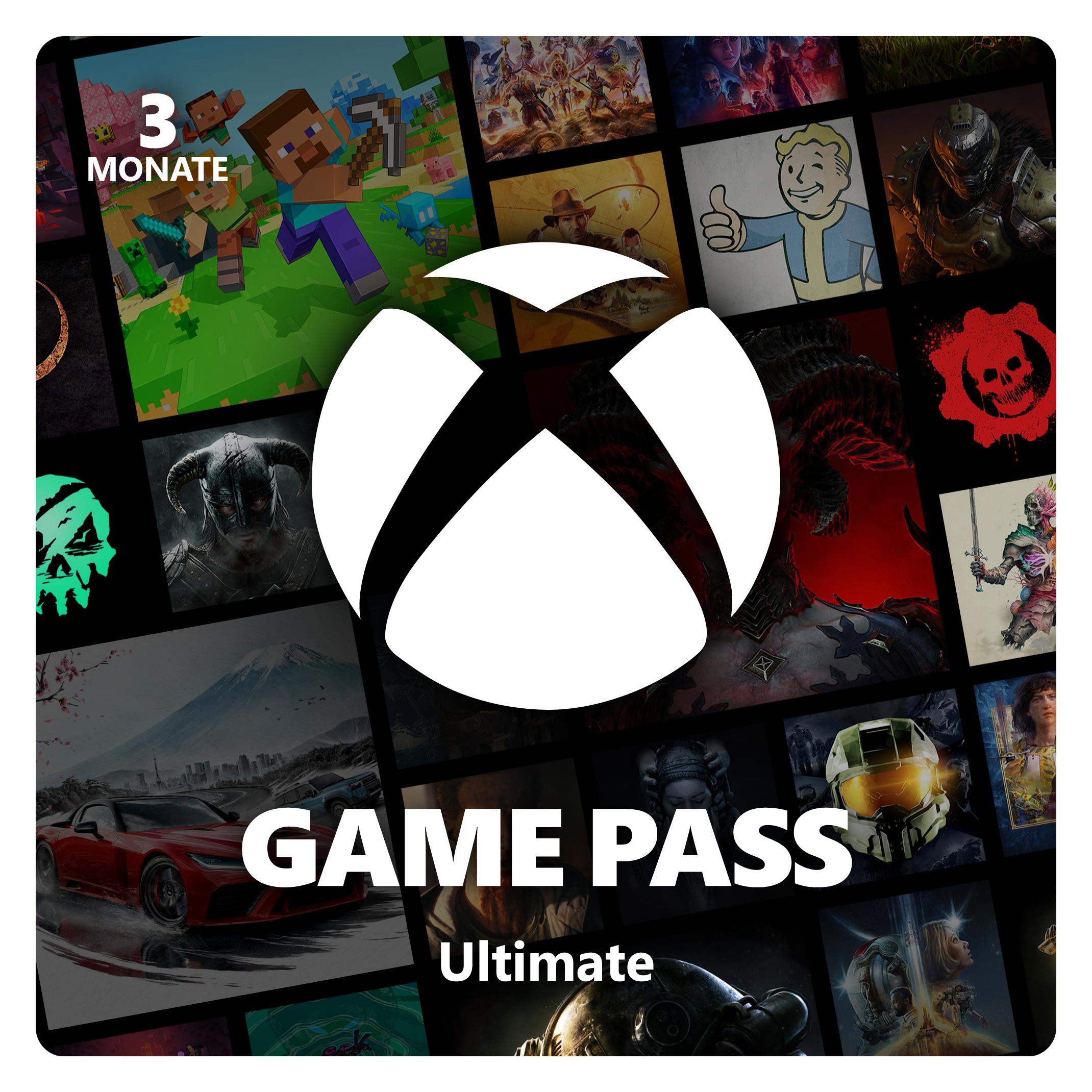 Microsoft Game Pass Ultimate 3M (3 Monate) (QHX-00006)