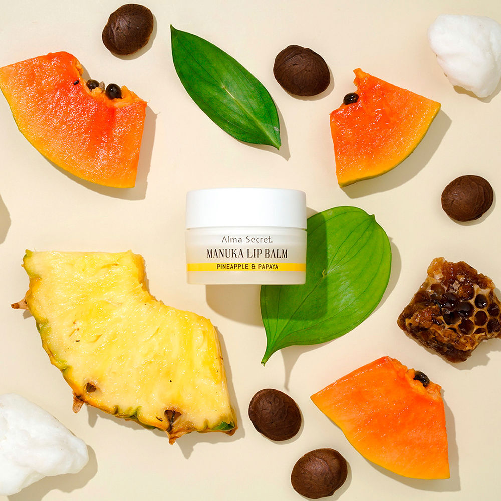 Alma Secret Manuka bálsamo labial #piña y papaya