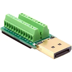 Exsys DisplayPort Terminal Block Adapter (DisplayPort), Video Adapter