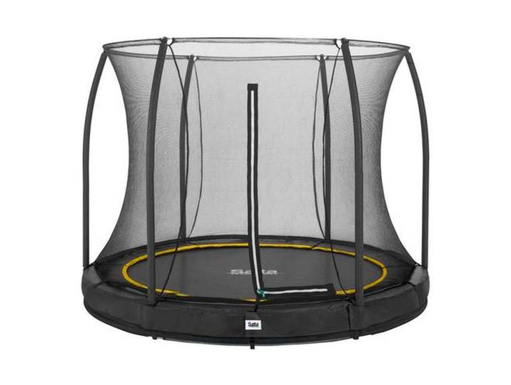 Salta Trampolin Salta 5394A Salta Comfort Edition Ground, Schwarz, Metall, rund, Freizeit & Co, Gartenspielzeug, Hüpfburgen & Trampoline