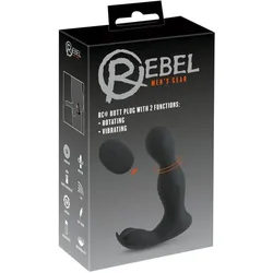 Rebel, Analtoy, RC Butt Plug with 2 Functions
