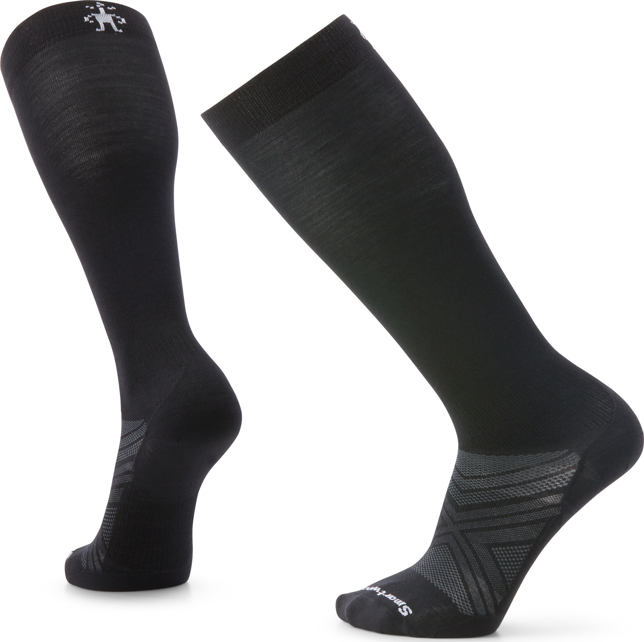 Smartwool Unisex Ski Zero Cushion Over The Calf Socks Black 42-45