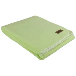 eskimo Edelvelours Decke 150x200 cm | pistazie - grün