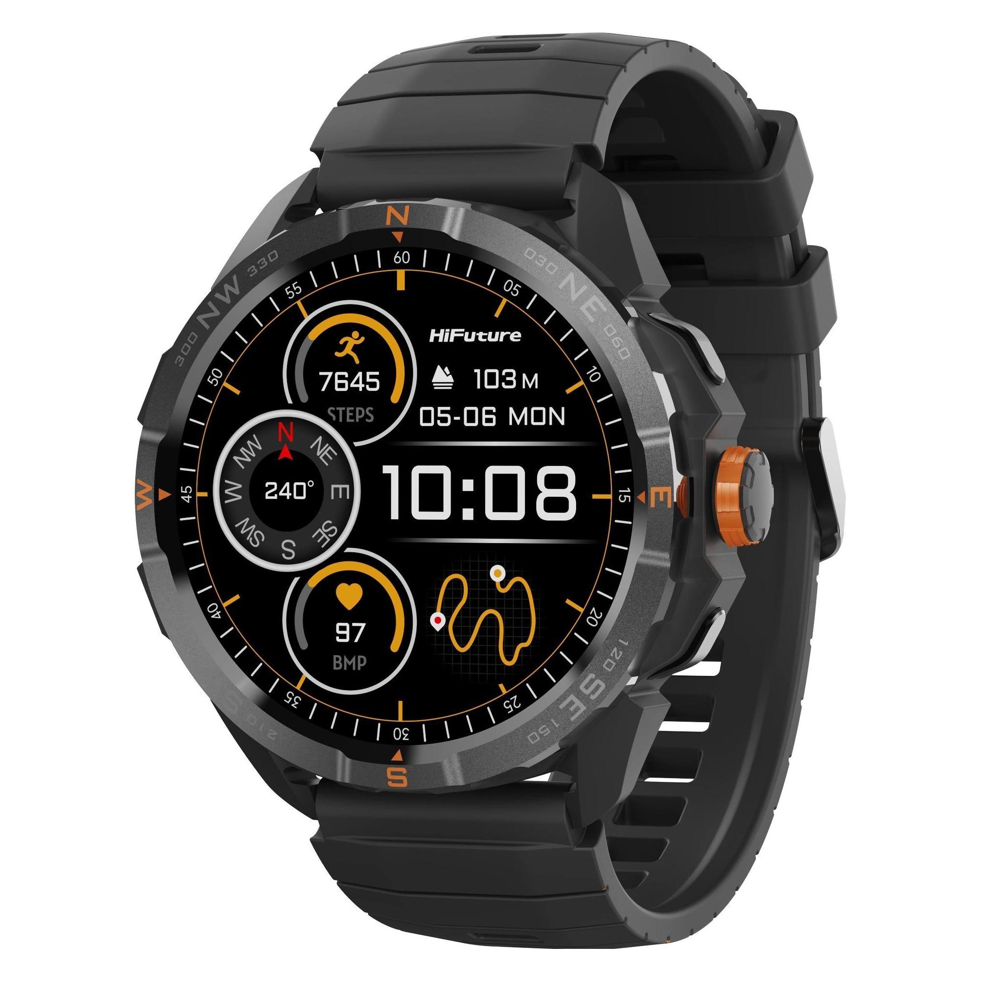 HiFuture NEXUS GPS Smartwatch Titanium (NEXUS - Titanium)