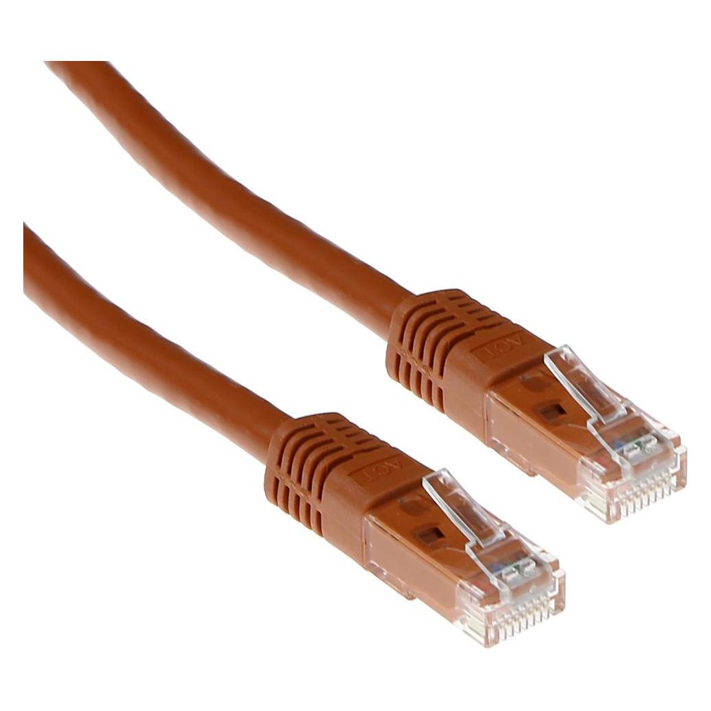 ACT CAT6A UTP 10m 10m Cat6a U/UTP (UTP) Braun Netzwerkkabel (U/UTP, CAT6a, 10 m) (IB4410)