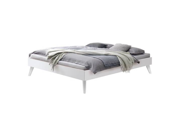 Hasena Calvari Massivholzbett - Buche weiß lackiert - 41 - 120 x 200 Natur, Zeitlos