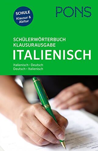 PONS Schülerwörterbuch Klausurausgabe Italienisch: Italienisch-Deutsch / Deutsch-Italienisch - Preis vom 09.10.2026 07:28:09 h