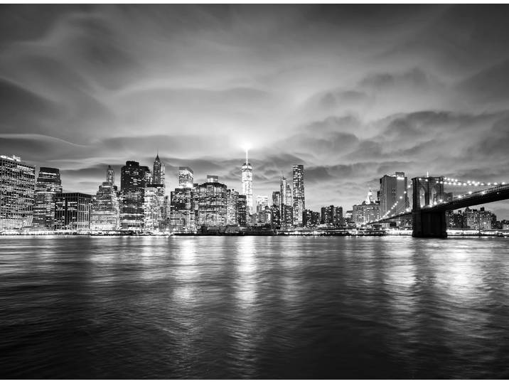 Papermoon New York Schwarz & Weiss