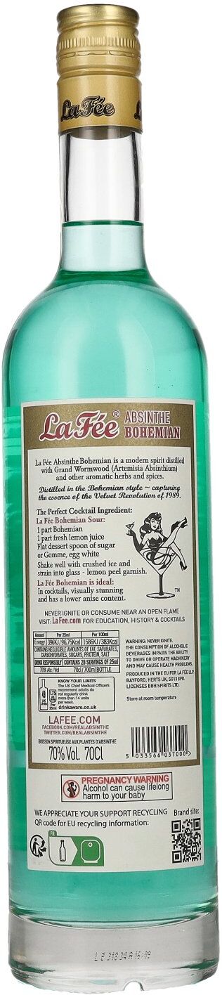 La Fée Absinthe Bohemian 70% Vol. 0,7l