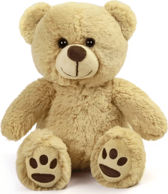 Inspire Essentials 8 Inch Brown Teddy Bear Plush Toy Soft Stuffed Animal Gift For Kids 8 Inch Brown Teddy Bear Plush Toy Soft Stuffed Animal Gift For Kids