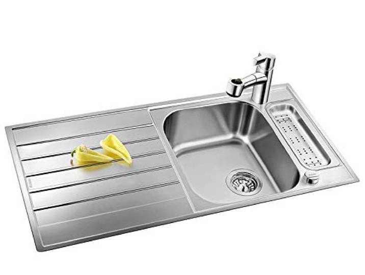 Blanco Livit 5 S Centric Edelstahl-Spüle Bürstfinish