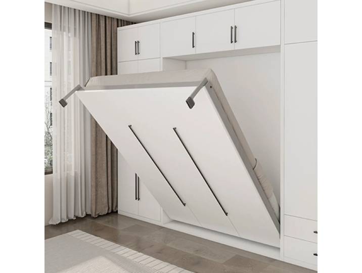 Lit pliant pour adulte, lit d'appoint portable pour enfant, lit design avec canapé, meuble de chambre simple et pliable