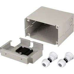 LOGILINK FB5001 - Industrie-Spleißgehäuse, Hutschiene, ohne Frontblende