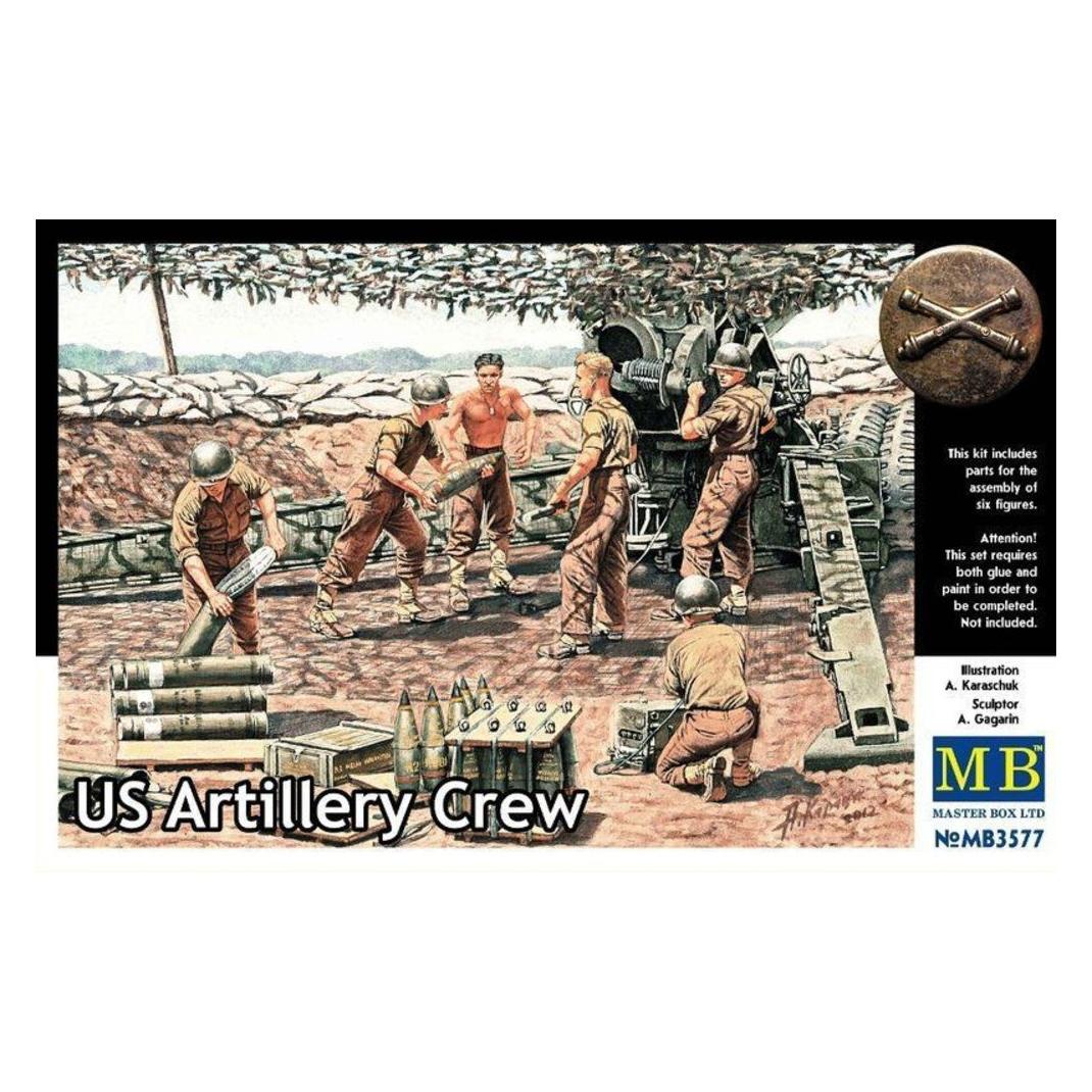Master Box U.S. artillery crew (MB3577)