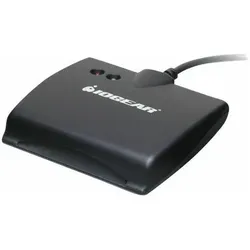 Iogear USB CAC Reader - SmartCard-Leser - USB (USB 2.0), Speicherkartenlesegerät, Schwarz