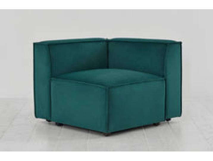 Eckmodul Model 03, Eisvogelblau