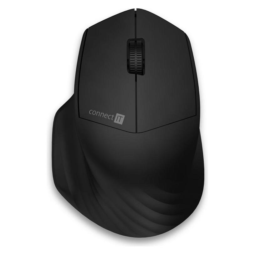 Connect IT Triple SmartSwitch bezdrátová pelė, 2.4 GHz & Bluetooth 5.0, juoda (Kabellos) (CMO4040BK)
