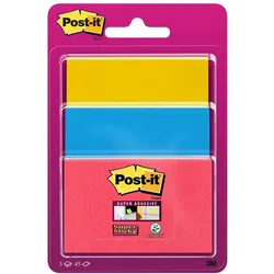 Post-it, Haftnotiz, Super Sticky (76 x 100 mm)