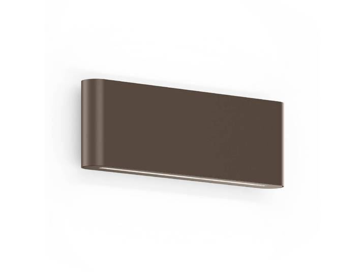 Wever & Ducré Lighting Aussenwandleuchte Kiosk 2.0, dimmbar, bronze / altmessing, Aluminium, Modern, Wandleuchte außen