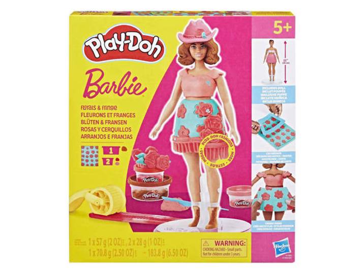 Play-Doh Barbie Bloemen en franjes
