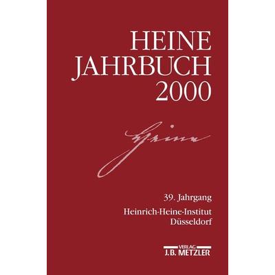 Heine-Jahrbuch 2000, Taschenbuch von Kenneth A. Loparo, J.B. Metzler, Part of Springer Nature - Springer-Verlag GmbH, 978-3-476-01790-1