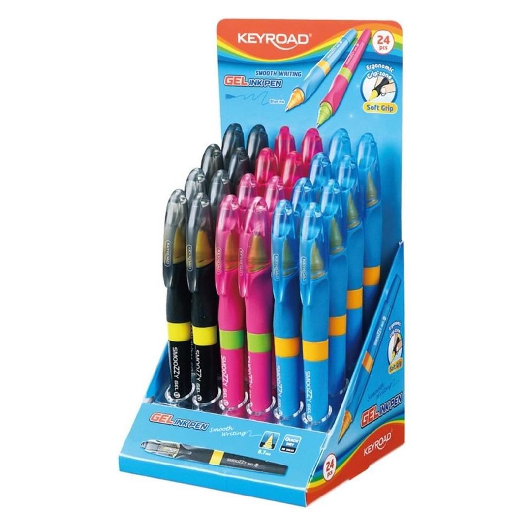 Keyroad Smoozzy Writer Gelstift 0,7 mm (24 Stück) (24x) (57318111)