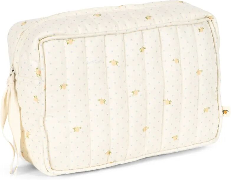 Konges Sløjd Grande trousse de toilette Lemon Dot Jaune taille unique