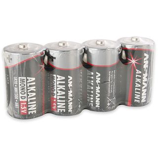 ANSMANN Alkaline D / Mono Alkaline 1300 mAh 4er Pack