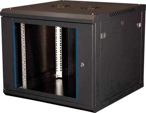 Value 26.99.0829 19 Zoll 19 Zoll Wandgehäuse 9 HE Schwarz