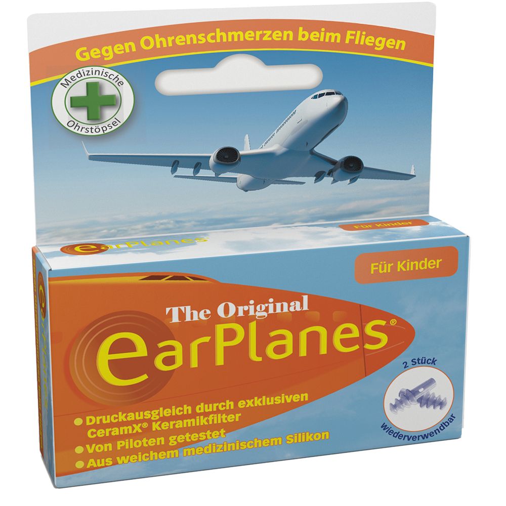 Earplanes Child/Kind 2 St Ohrstöpsel