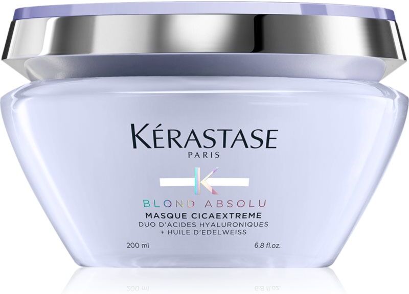 Kérastase Blond Absolu Masque Cicaextreme masque régénérateur en profondeur pour cheveux blonds 200 ml