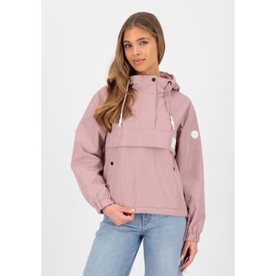 Anorak ALIFE & KICKIN "NIVIAAKA", Damen, Gr. XL, blush, Web, Obermaterial: 100% Polyester, unifarben, Po-bedeckend, Jacken, leichter, lässiger Schlupf-Anorak mit vielen praktischen Details